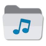 music folder player free android application logo